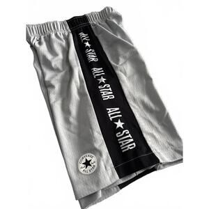 Converse All Star Boys Gray Athletic Shorts Size M 10 12 Yrs Boys girls